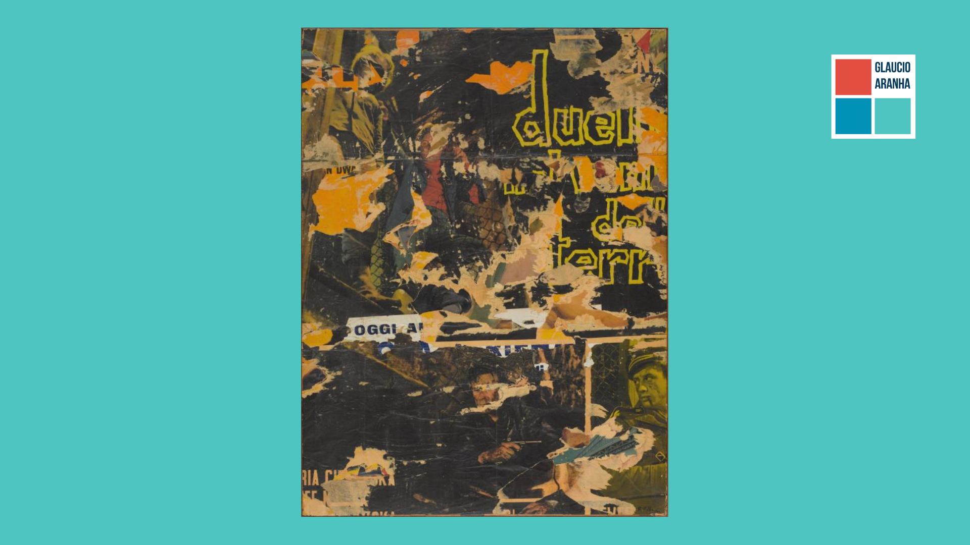 “Avventuroso” (1961), Mimmo Rotella